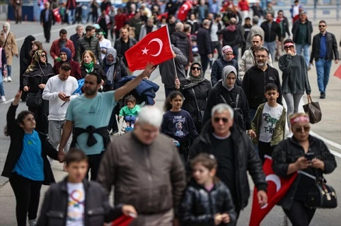 "Büyük İstanbul Mitingi"nde Tarihi Kalabalık