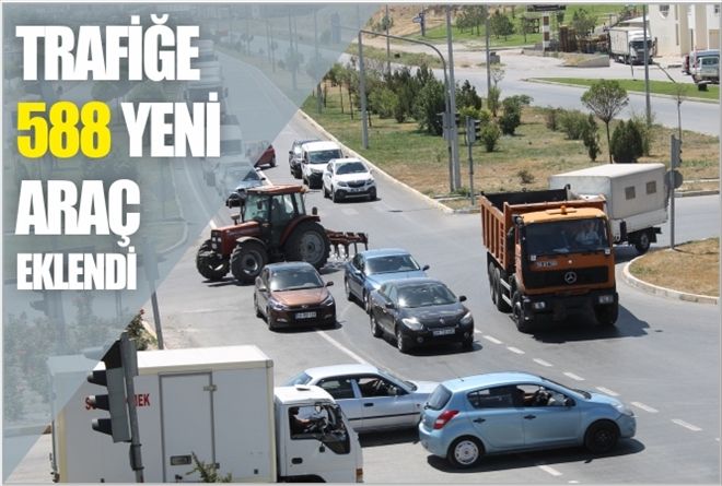 TRAFİĞE 588 YENİ ARAÇ