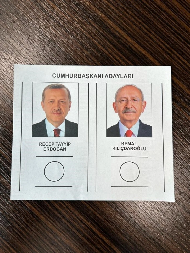İkinci Turdaki Oy Pusulası Belli Oldu