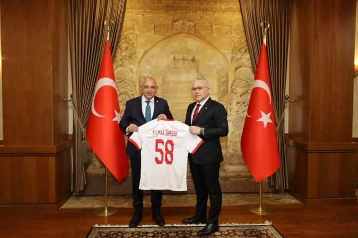 TFF Başkanından Nezaket Ziyareti