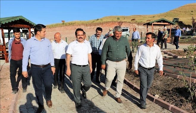 NEBİ KAYA, İMRANLI İLÇESİNDE ÇALIŞMALARI İNCELEDİ