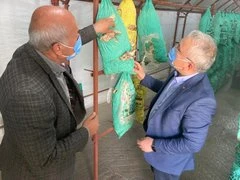 Vali Şimşek Şarkışla’nın Üreticilerini Ziyaret Etti