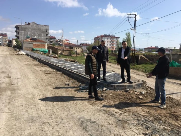 Altınyayla’da Üstyapı Çalışmalarına Başladı