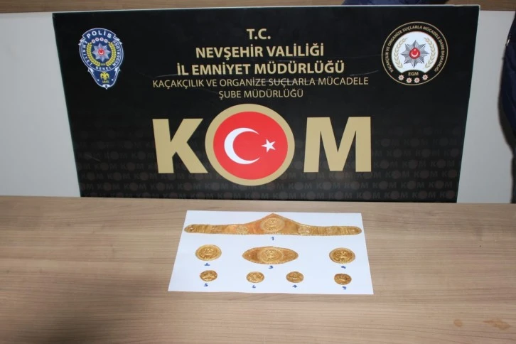 Nevşehir'de Tarihi Eser Operasyonu