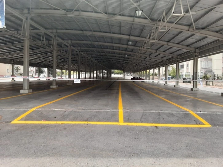 Pazar Yerleri Onarılıyor