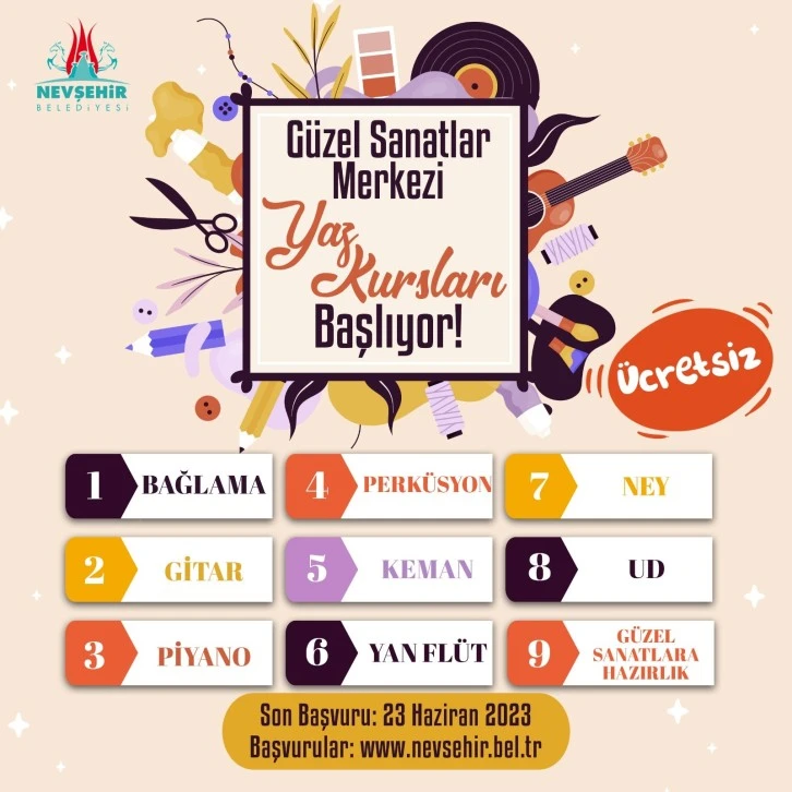 Yaz Kursları Başladı