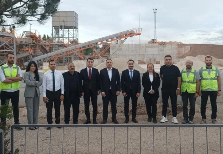 Maden İşletmesini İncelediler