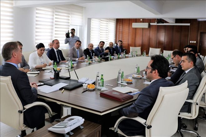 VALİ GÜL, KAYMAKAMLARLA BULUŞTU