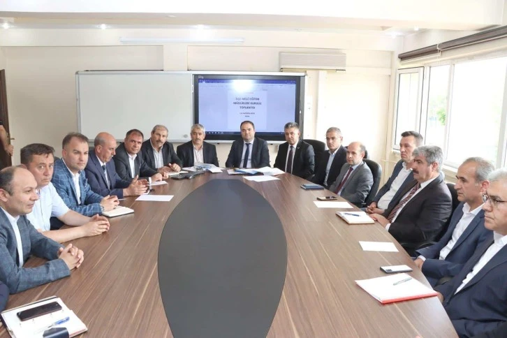 Eğitim Çalışmalar Masaya Yatırıldı