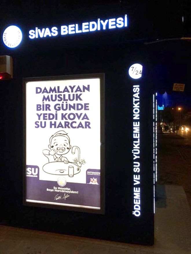 SU İÇİN TASARRUF ÇAĞRISI