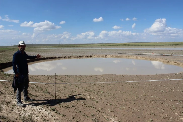 Obruk Yağışla Birlikte Doldu