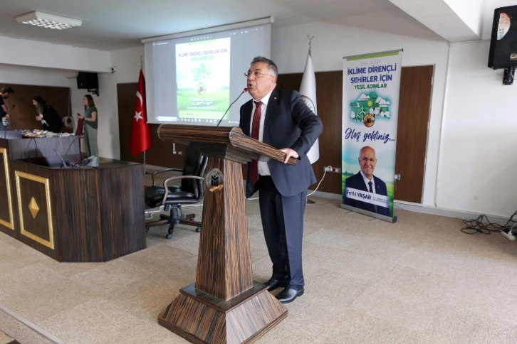 İklime Dirençli Şehirler İçin Yeşil Adımlar Çalıştayı” Düzenlendi.