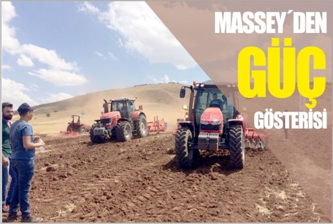 MASSEY´DEN GÜÇ GÖSTERİSİ
