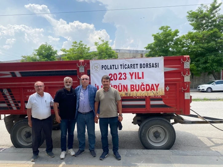 İlk Hasat Buğdayı Satışta