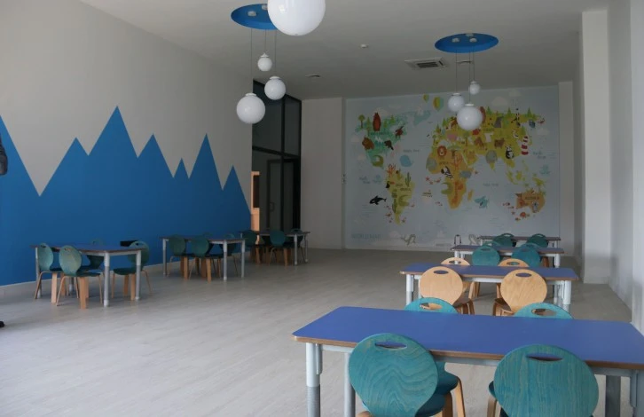 Fabrika İşçilerinin Çocukları İçin Yapılan Anaokulu Tamamlandı