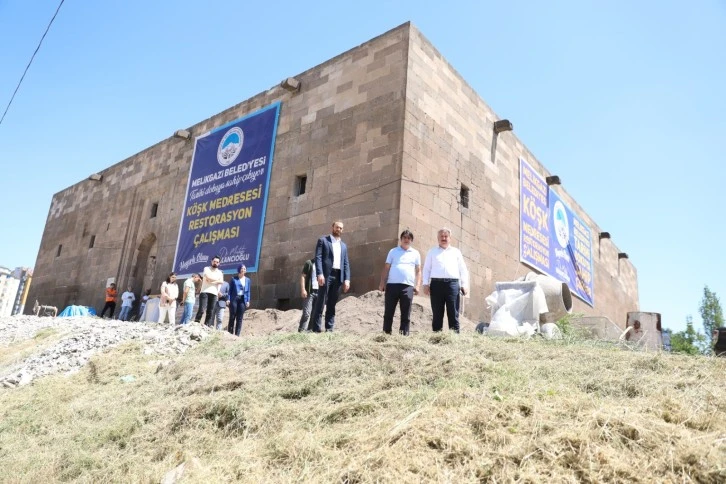 Köşk Medresesi Restorasyona Hazırlanıyor