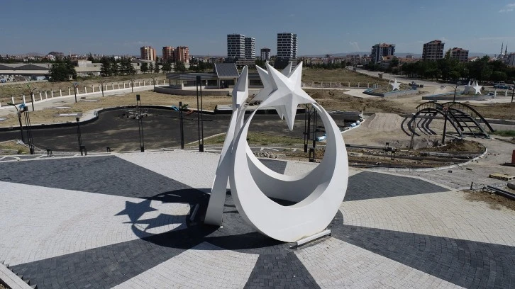 Şehir Parkında Çalışmalar Sürüyor