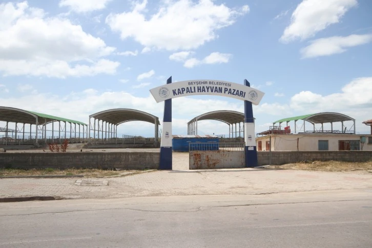 Beyşehir Kapalı Hayvan Pazarı Şap Nedeniyle Kapandı
