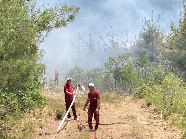 Orman Yangını Ekipleri Harekete Geçirdi
