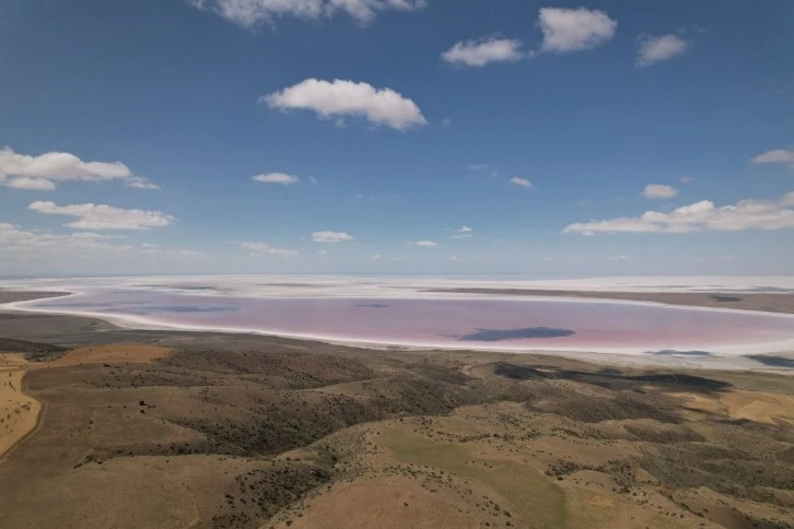 Tuz Gölü Pembeleşti
