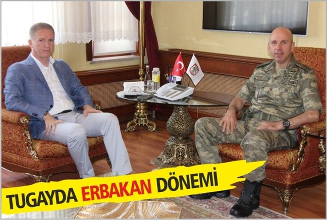 SİVAS´IN YENİ KOMUTANI TUĞGENERAL ERBAKAN OLDU