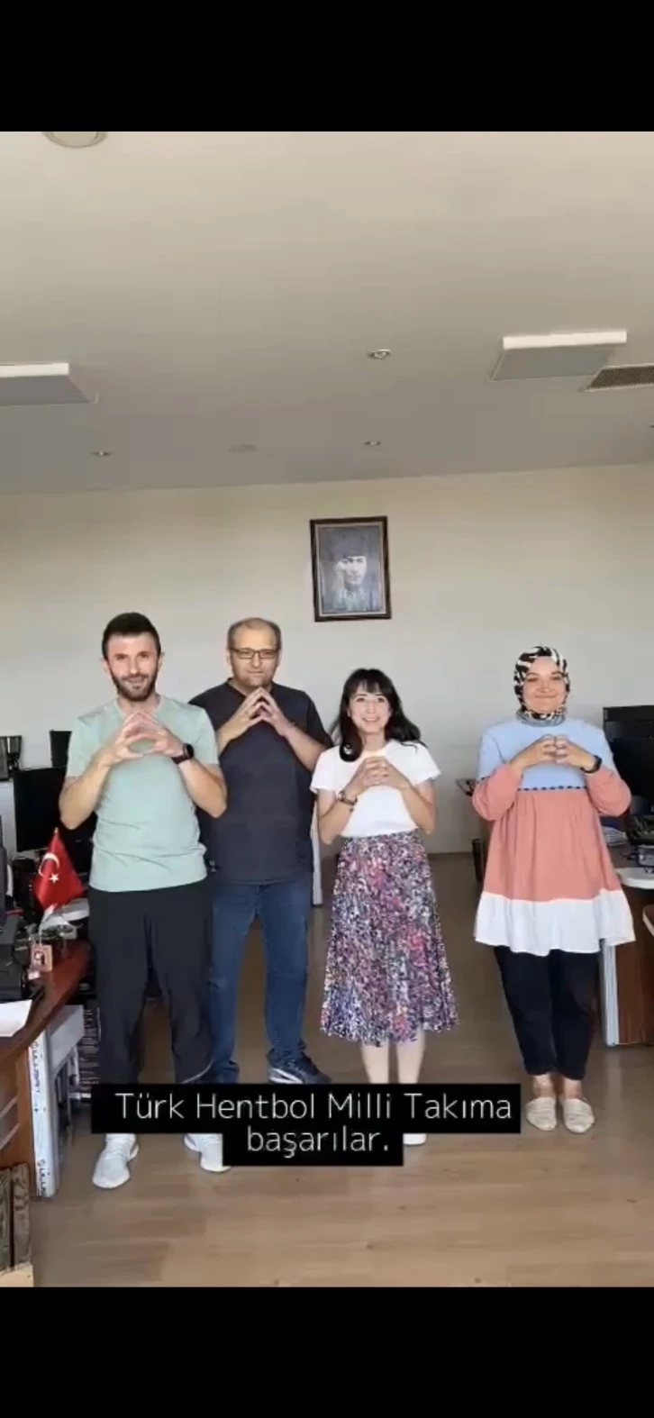 Hentbol Şampiyonası’na Büyük Jest