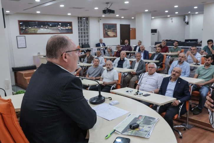 Başkan Bilgin Mahallenin Sorunlarını Dinledi