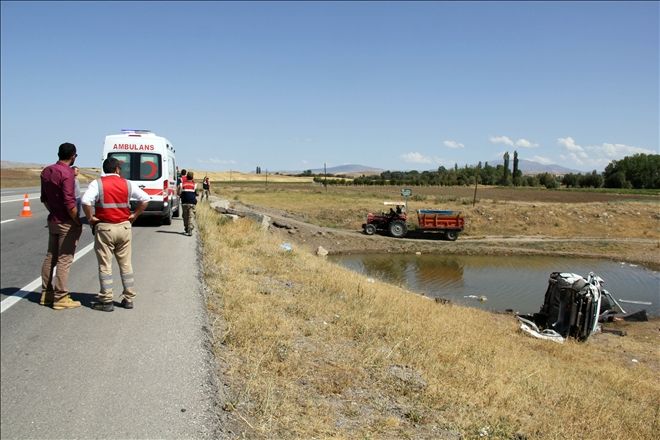 TRAFİK KAZASI : 1 ÖLÜ 3 YARALI