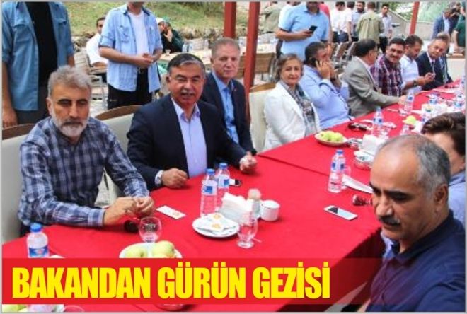 BAKANDAN GÜRÜN GEZİSİ