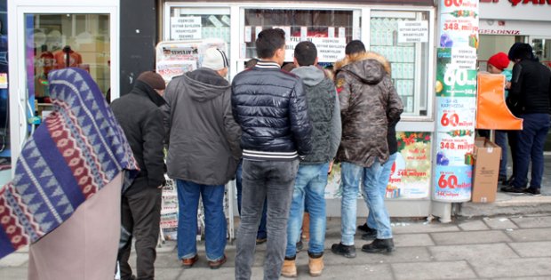 TALİH KUŞU İÇİN  34 BİN LİRA