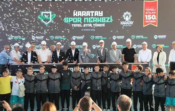 372 Milyon Liralık Spor Yatırımımın Temeli Atıldı