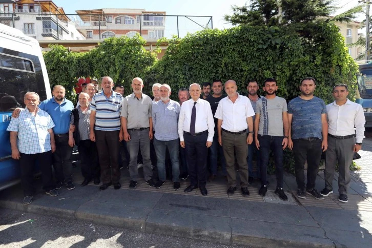 Başkan Yaşar Esnafın Sorunlarını Dinledi