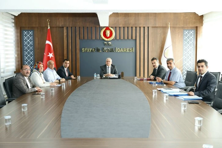 Sivas’ta Projeler Masaya Yatırıldı