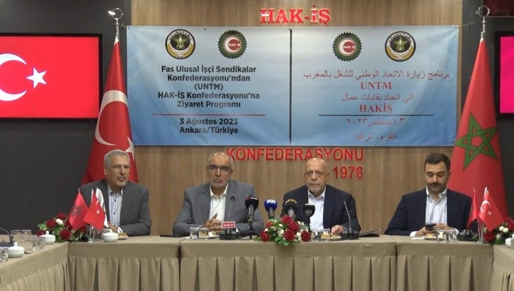 UNTM’den Hak-İş’i Ziyaret Etti