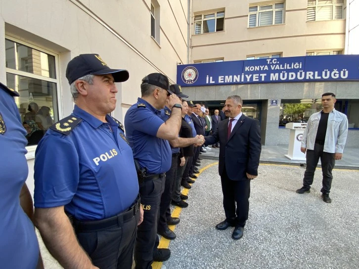 Emniyet Müdürü Dinç'e Veda Töreni