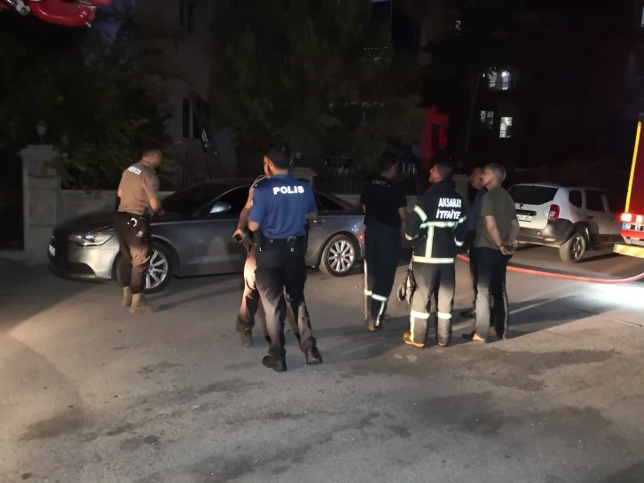 Gece Saatlerinde Çıkan Yangın Korkuttu