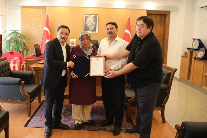 Şehidin Ailesine Evi Teslim Edildi