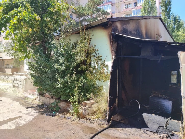 Garajda Korkutan Yangın