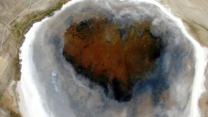 Kellah Gölünün Bir Kısmı Kurudu