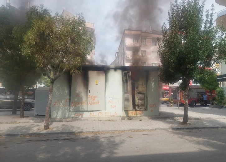 Sıcak Hava Trafoyu Alev Topuna Dönderdi