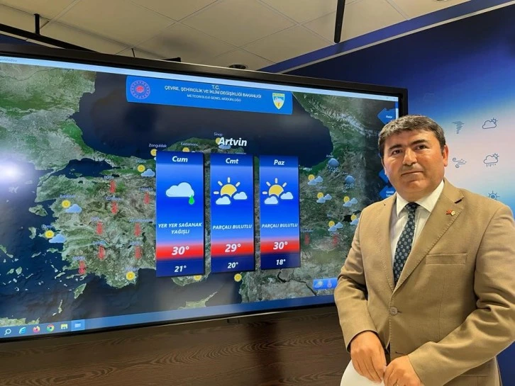 Sıcak Havadan Bunalanlara Meteorolojiden Müjde
