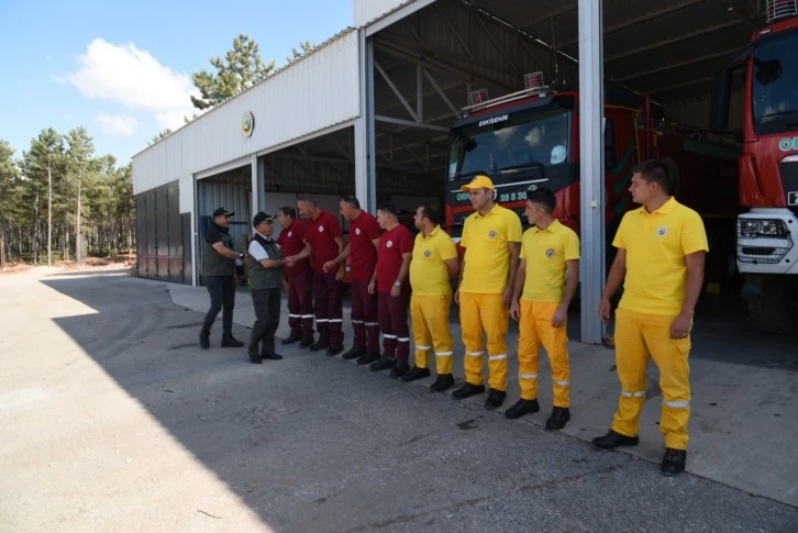 Ekipler Yangınlar İçin Teyakkuzda