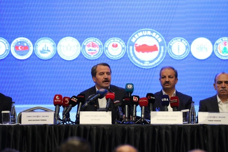 Memur-Sen Genel Başkanından Yeni Açıklama