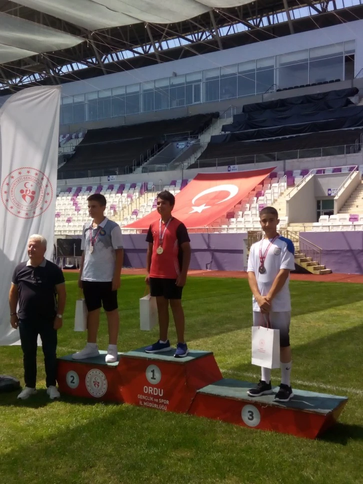 Bahattin, Türkiye 3’üncüsü Oldu