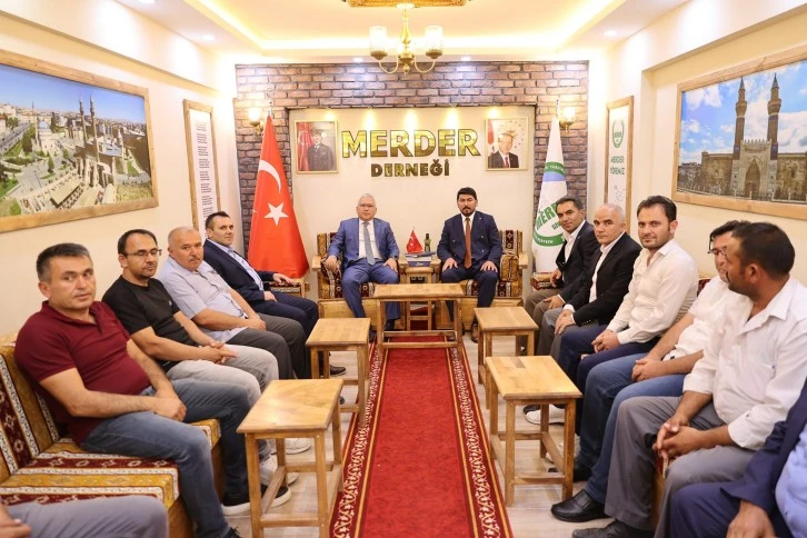 Vali Şimşek'ten MERDER'e Ziyaret