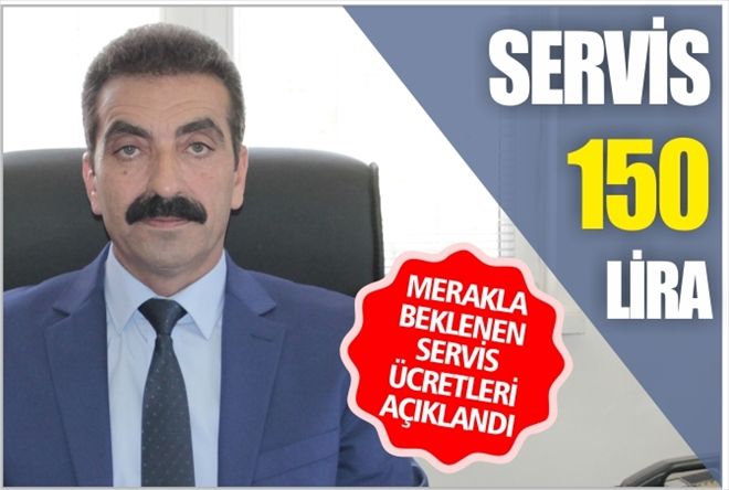SERVİS 150 LİRA