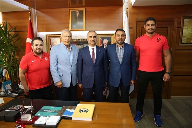 BAŞKAN AYDIN´a ZİYARET