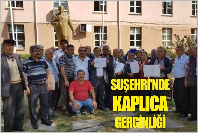 SUŞEHRİ´NDE KAPLICA GERGİNLİĞİ