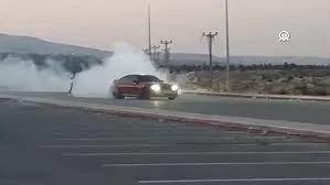 Hastane Otoparkında Drift Yapan Sürücüye Ceza