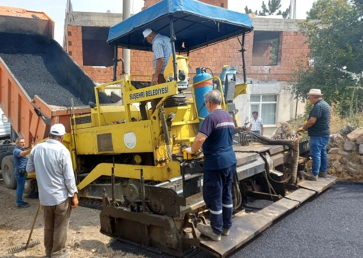 Suşehri Asfaltlanıyor
